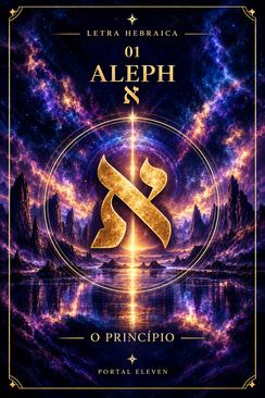 Carta com a letra hebraica Aleph